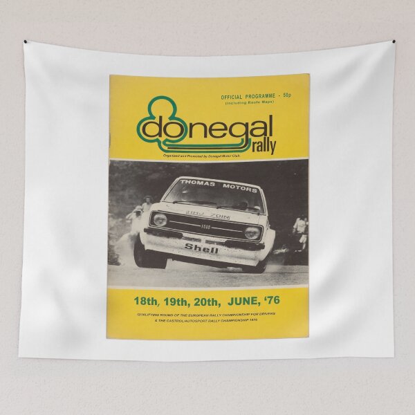 Item preview, Donegal Rally Programme Cover 1976 - Remastered designed and sold by CELTIC-DESIGNS.
