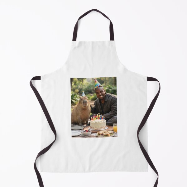 Item preview, Kanye west capybara picnic capybaras animal pet nature meme memes funny parody christmas birthday  designed and sold by CheeseBlueprint.