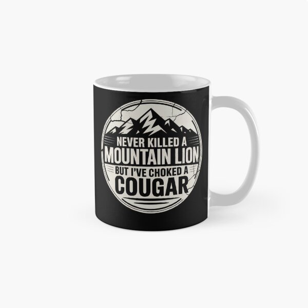 Item preview, Funny Cougar Joke Mountain Lion designed and sold by borutawear.