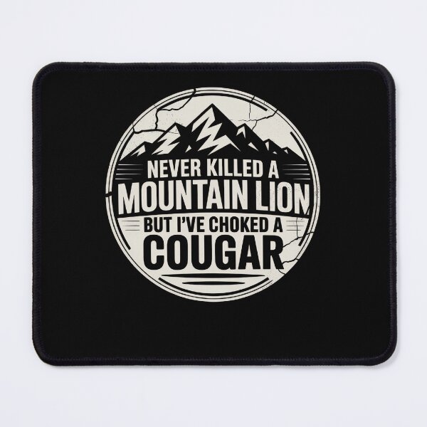 Item preview, Funny Cougar Joke Mountain Lion designed and sold by borutawear.