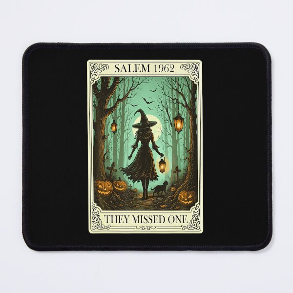 Item preview, Salem 1692 Halloween Witch Tarot Card Humor designed and sold by MOHAMED AKKAR.