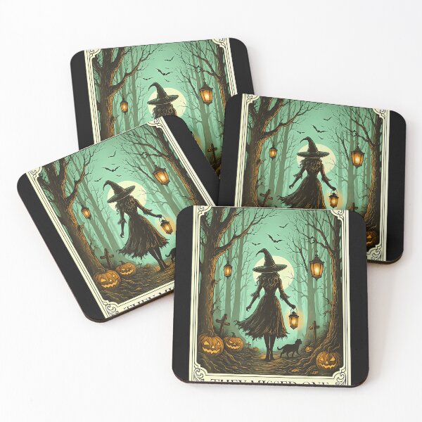 Item preview, Salem 1692 Halloween Witch Tarot Card Humor designed and sold by MOHAMED AKKAR.