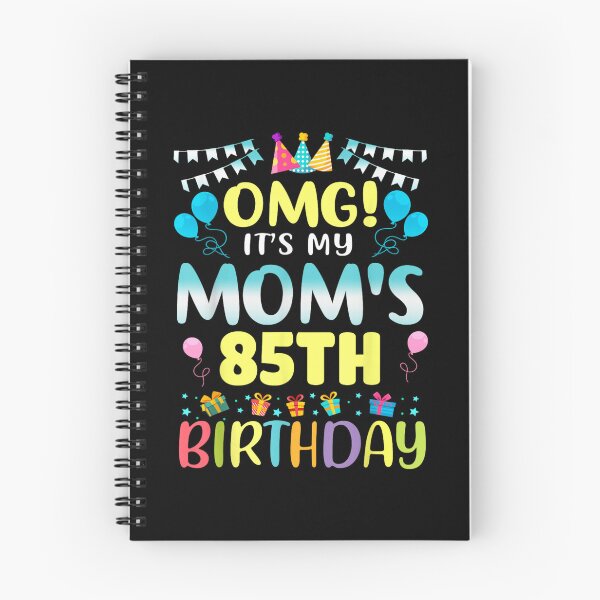 Item preview, OMG It Is My Mom Eighty Fifth Birthday Colorful Celebration Graphic Party Design designed and sold by Daisy Grimes.