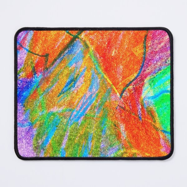 Item preview, abstract in orange designed and sold by Tereza Pilar Art.