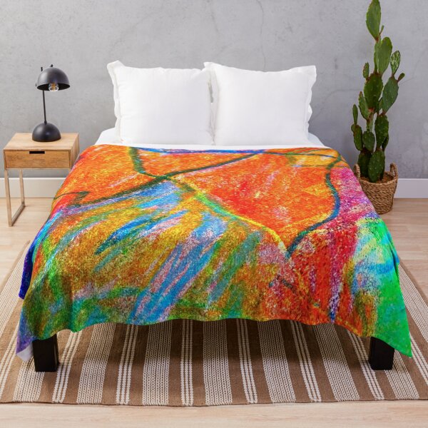 Item preview, abstract in orange designed and sold by Tereza Pilar  Art.