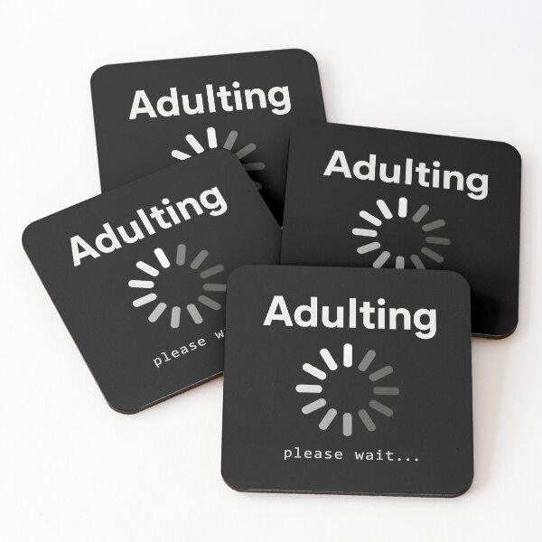 Item preview, Adulting Please Wait designed and sold by Animavera.