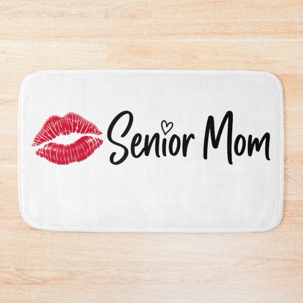 Item preview, Proud Senior Mom Red Lipstick Kiss Class Of Graduation Season Graphic Design designed and sold by Daisy Grimes.