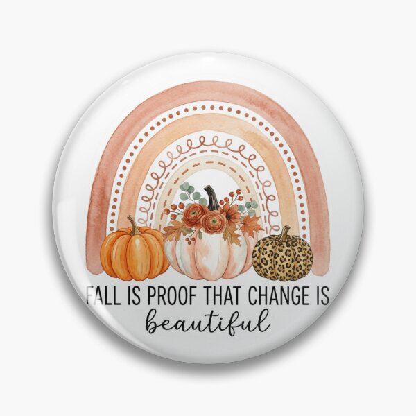 Item preview, Fall Is Proof That Change Is Beautiful Boho Pumpkin Rainbow designed and sold by raedattia.