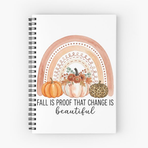 Item preview, Fall Is Proof That Change Is Beautiful Boho Pumpkin Rainbow designed and sold by raedattia.