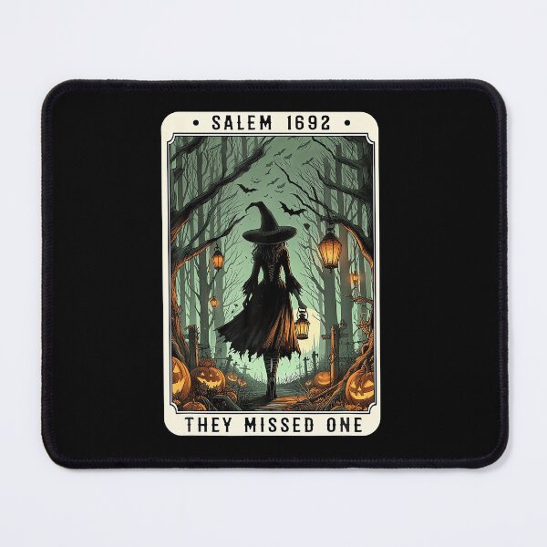 Item preview, Salem 1692 Halloween Witch Tarot Humor Women designed and sold by MOHAMED AKKAR.