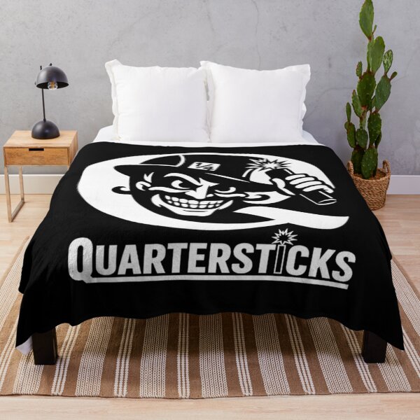 Item preview, Vintage Quartersticks Mad Joker Holding Dynamite Explosive Retro Cartoon Mascot Graphic designed and sold by Daisy Grimes.