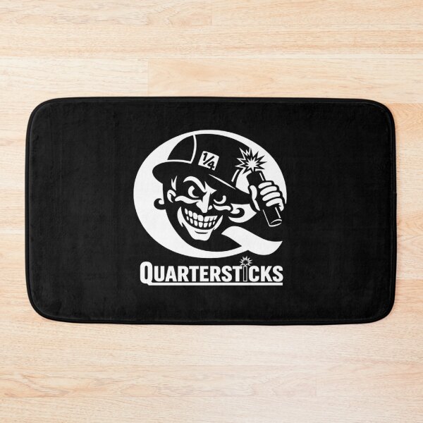 Item preview, Vintage Quartersticks Mad Joker Holding Dynamite Explosive Retro Cartoon Mascot Graphic designed and sold by Daisy Grimes.