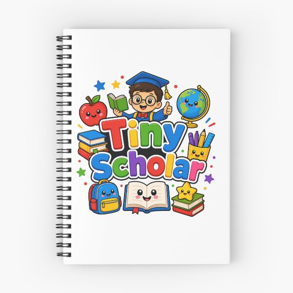 Item preview, Tiny Scholar Cute Kawaii Graduation Boy Back to School Student designed and sold by shemodas.