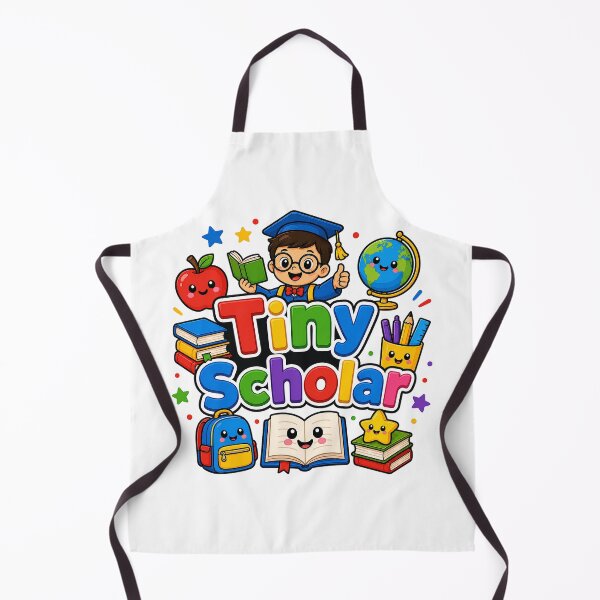 Item preview, Tiny Scholar Cute Kawaii Graduation Boy Back to School Student designed and sold by shemodas.