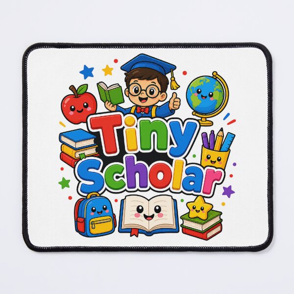 Item preview, Tiny Scholar Cute Kawaii Graduation Boy Back to School Student designed and sold by shemodas.