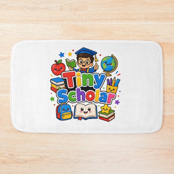 Item preview, Tiny Scholar Cute Kawaii Graduation Boy Back to School Student designed and sold by shemodas.