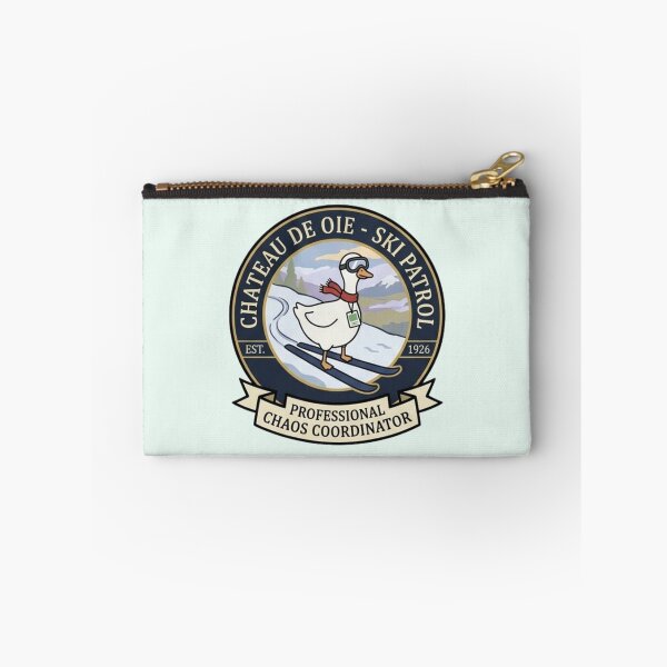 Item preview, Chateau de Oie Ski Patrol - Professional Chaos Coordinator Goose Badge designed and sold by Syrupulse.
