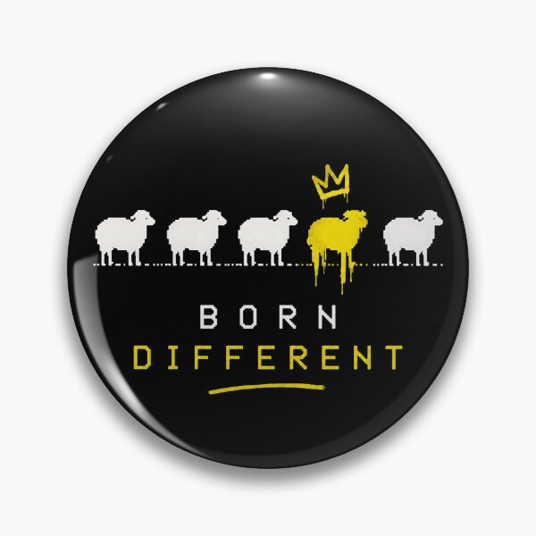 Item preview, Born Different Crowned Golden Sheep designed and sold by greysingco.