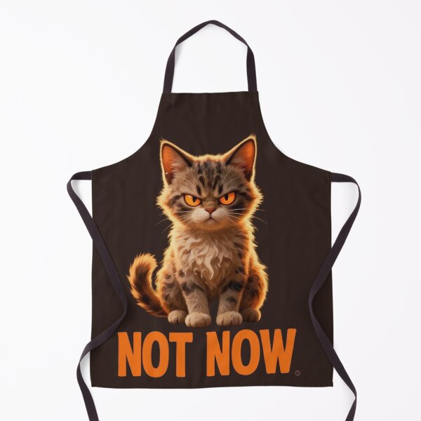 Item preview, Funny Grumpy Kitten "Not Now" Sarcastic Cat Lover Gift designed and sold by BLUESKY11a.