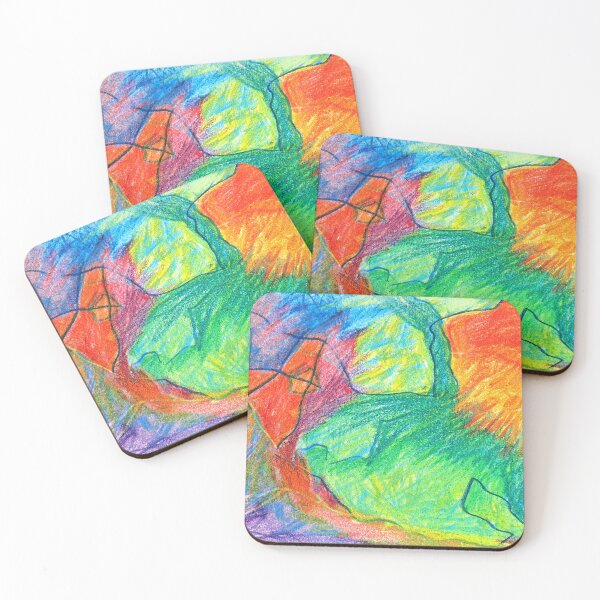 Item preview, August afternoons. Abstract designed and sold by Tereza Pilar  Art.