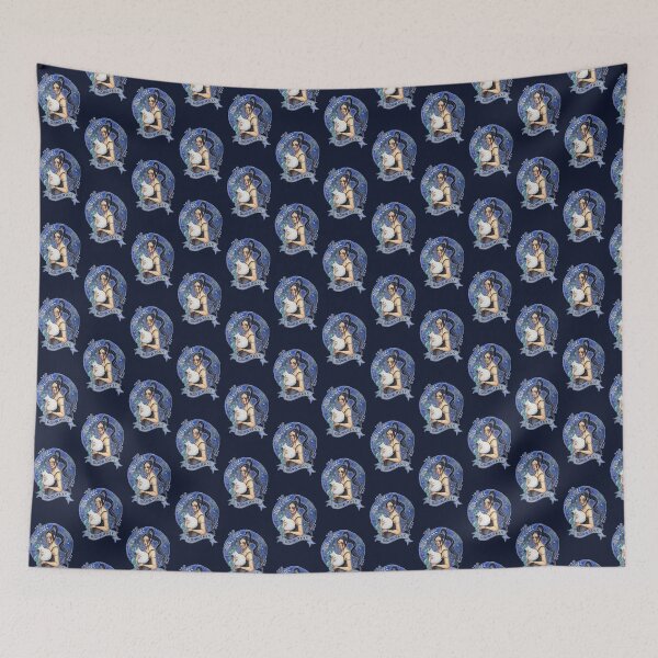 Item preview, Aquarius Zodiac Sign Celestial Air Element Magic Art designed and sold by esmavart.