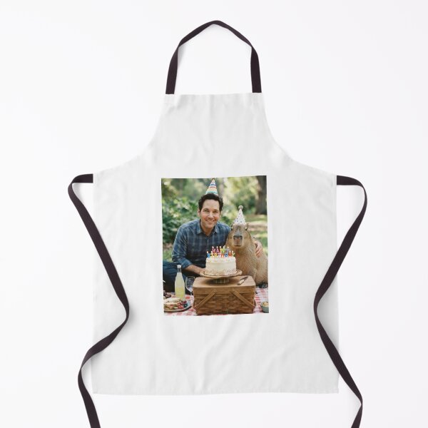 Item preview, Paul rudd capybara picnic capybaras animal pet nature meme memes funny parody christmas birthday  designed and sold by CheeseBlueprint.