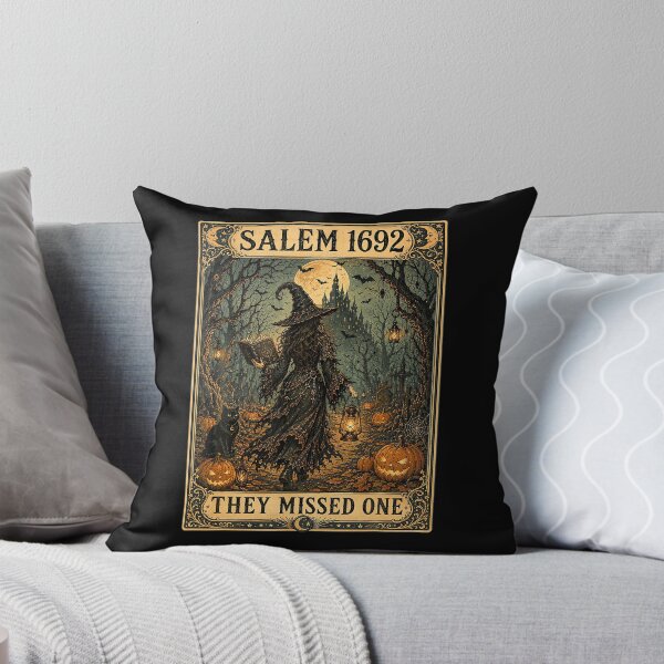 Item preview, Salem 1692 They Missed One Tarot Halloween Witch designed and sold by MOHAMED AKKAR.