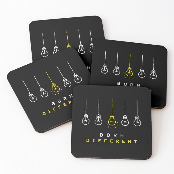 Item preview, Born Different Glowing Light Bulb designed and sold by greysingco.