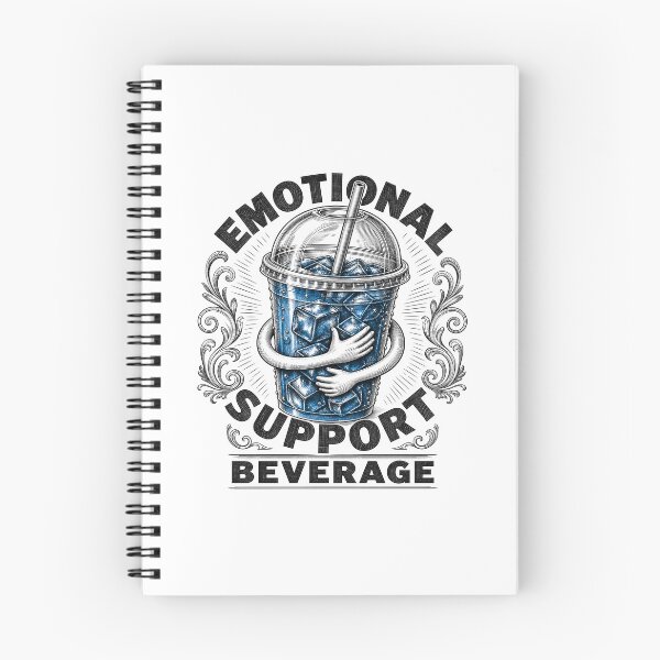 Item preview, CULTURE Emotional Support Beverage — Funny Iced Coffee Hug  designed and sold by Uglyandcute.