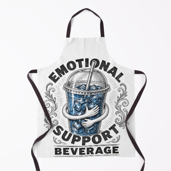 Item preview, CULTURE Emotional Support Beverage — Funny Iced Coffee Hug designed and sold by Uglyandcute.