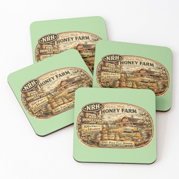 Item preview, Vintage Honey Farm Retro Sign designed and sold by Normandy Road Heritage.