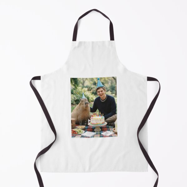 Item preview, Michael cera capybara picnic capybaras animal pet nature meme memes funny parody christmas birthday  designed and sold by CheeseBlueprint.