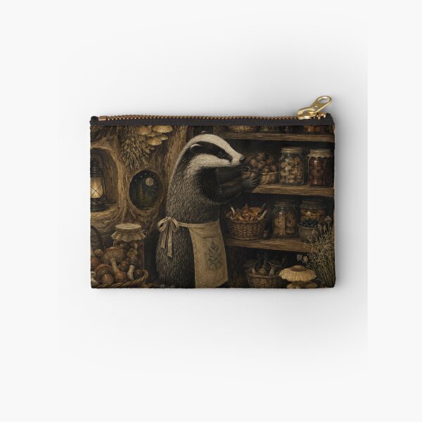 Item preview, Root Cellar Keeper - Woodland Badger designed and sold by bapupa.