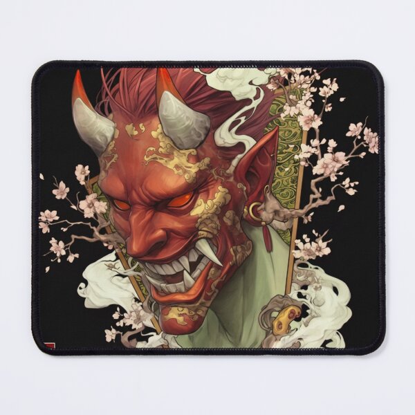 Item preview, Crimson Oni Among Sakura designed and sold by SquareSign.