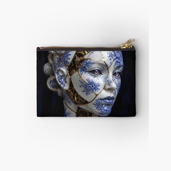 Item preview, Porcelain Kintsugi Androidin designed and sold by RocketAiCat.