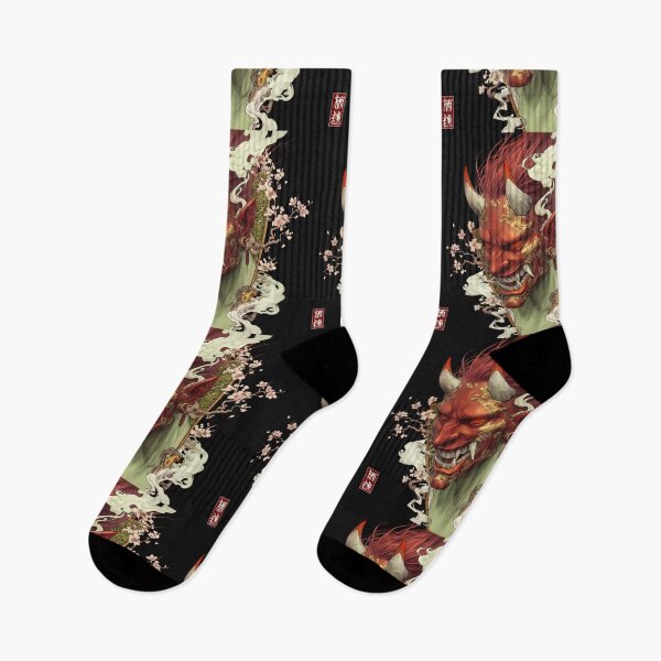 Item preview, Crimson Oni Among Sakura designed and sold by SquareSign.