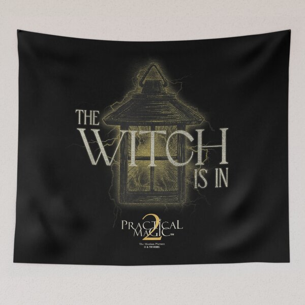 Item preview, Practical Magic 2 The Witch Is In Lantern Glowing Magic Movie Graphic designed and sold by Chaya Reid.