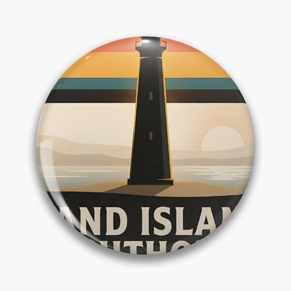 Item preview, Sand Island Lighthouse Dauphin Island Alabama designed and sold by DetourDgn.
