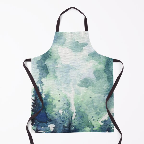 Item preview, Misty Blue-Green Forest designed and sold by DzinkaDreamArt.