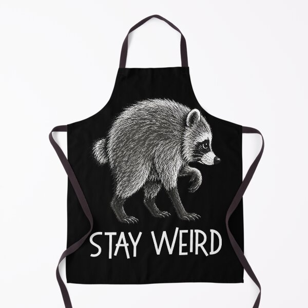 Item preview, Stay Weird Funny Timothy Raccoon Meme designed and sold by MOHAMED AKKAR.