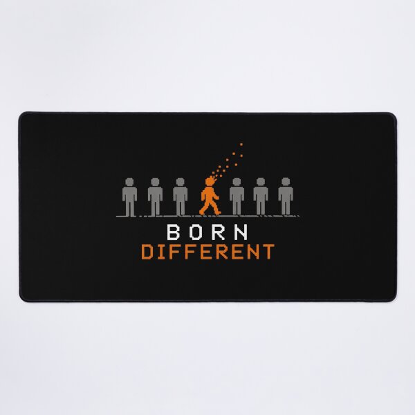 Item preview, Born Different Pixel Man Walking designed and sold by greysingco.