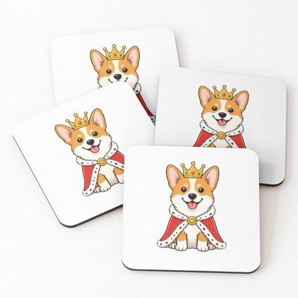 Item preview, King Corgi designed and sold by evavv-studio.