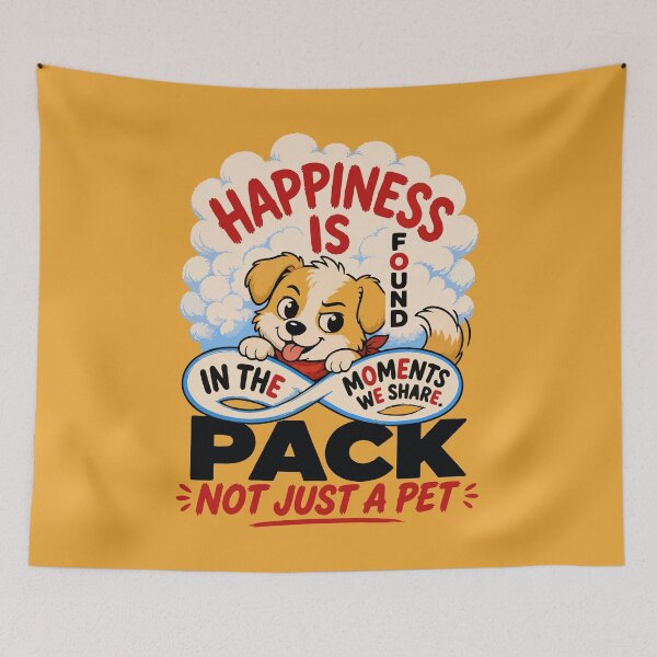 Item preview, Cute Dog Pack Together Art Print designed and sold by Nadiename.