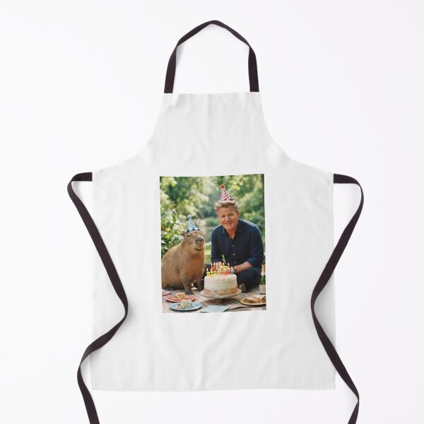 Item preview, Gordon ramsay capybara picnic capybaras animal pet nature meme memes funny parody christmas birthday  designed and sold by CheeseBlueprint.