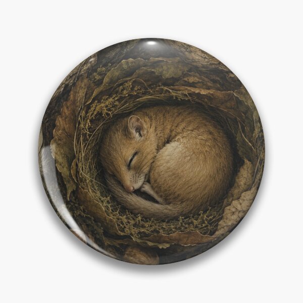 Item preview, Hazelnut Nook - Woodland Dormouse designed and sold by bapupa.