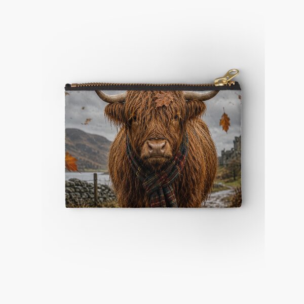 Item preview, Highland cow in autumn designed and sold by Sartawsky.