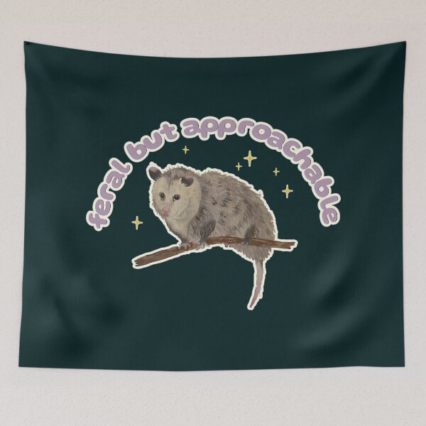 Item preview, Feral But Approachable Nosferatu The Possum designed and sold by Kaleighcormack.