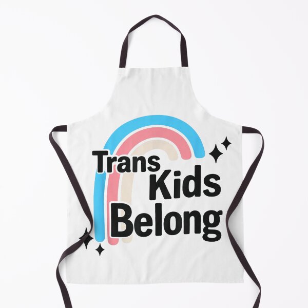 Item preview, Trans Kids Belong Pastel Rainbow Pride Support Art Gift For Inclusive Allies designed and sold by Phil Ben.