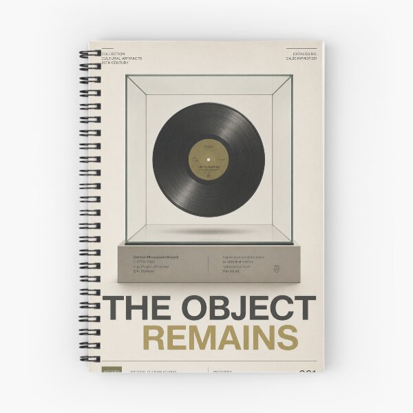 Item preview, The Object Remains No. 001 | Museum-Inspired Vinyl Record Exhibition Poster designed and sold by Dereks13.