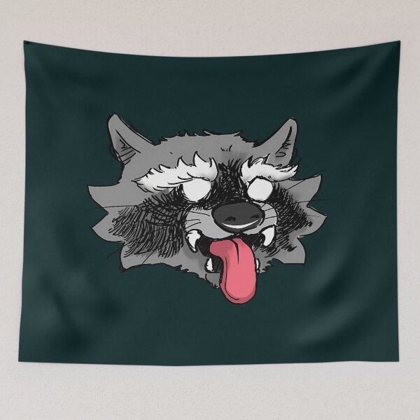 Item preview, Feral Raccoon designed and sold by Kaleighcormack.